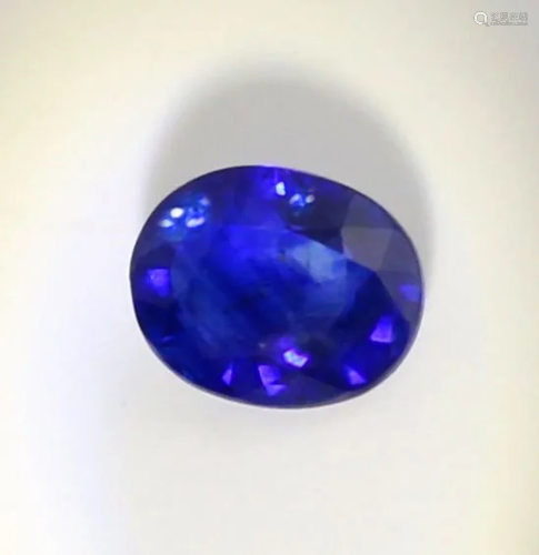 LOTUS Certified 3.50 ct. Royal Blue Sapphire -SRI LANKA