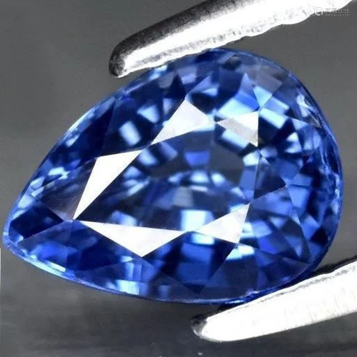 GIA Certified 1.34 ct. Blue Sapphire - MADAGASCAR