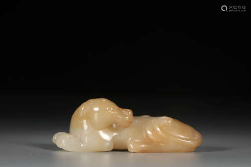 A Chinese Hetian Jade Carved Ornament