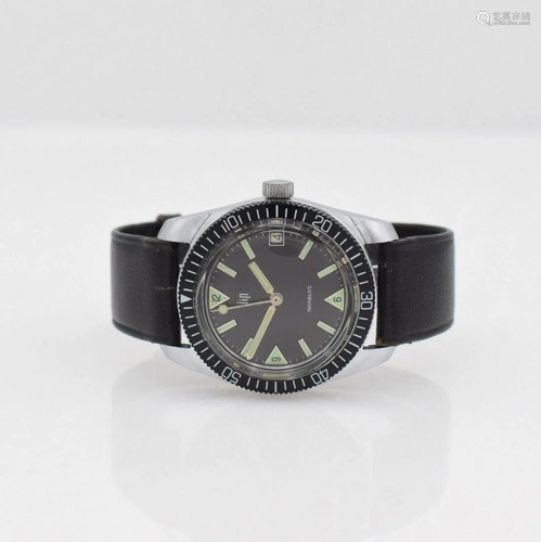 LIP manual wound gents wristwatch