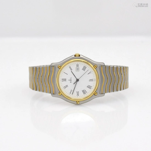 EBEL Sport Classic wristwatch in steel/gold