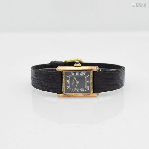 CARTIER Tank ladies wristwatch