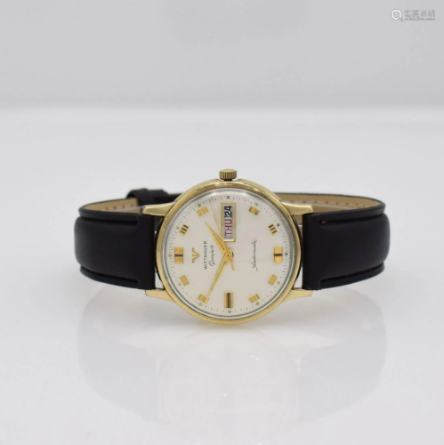 WITTNAUER Geneve gents wristwatch with day & …