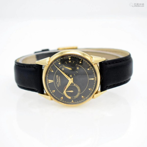 LeCOULTRE 14k yellow gold Futurematic gents wrist…