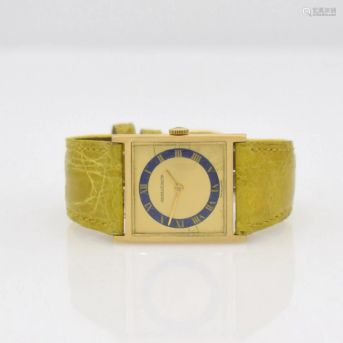 Jaeger-LeCoultre 18k yellow gold wristwatch