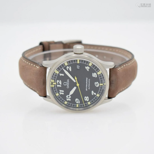 OMEGA nearly mint gents wristwatch series Dyna…