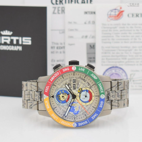 FORTIS Art Edition Andorra Emotions rare wristw…