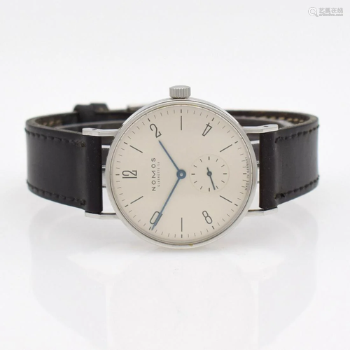 NOMOS rare gents wristwatch Tangente special e…