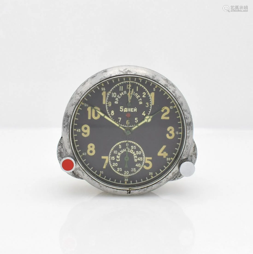 Board watch with chronograph of the Soviet ai…