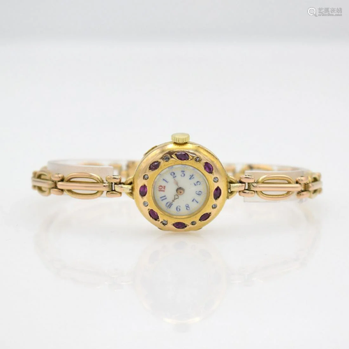 Early 14k yellow gold ladies wristwatch