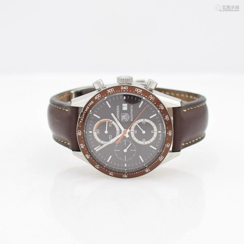 TAG HEUER Carrera gents wristwatch with chron…