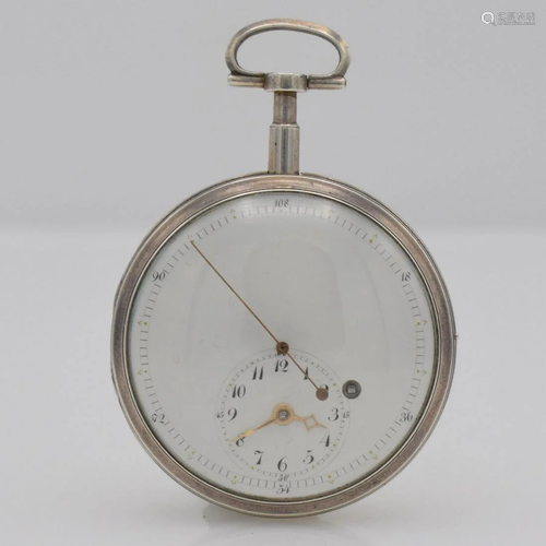 Very rare and early pocket watch with duplex-esc…