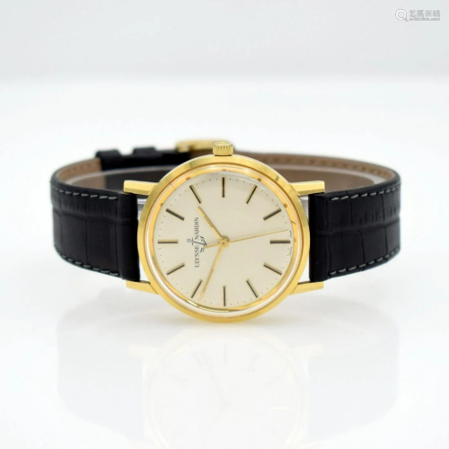 ULYSSE NARDIN 18k yellow gold gents wristwatch