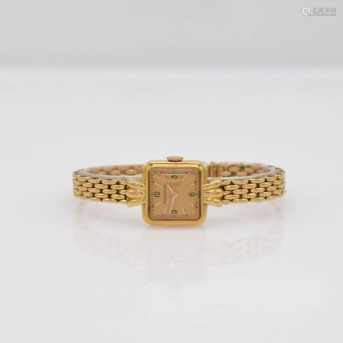 Jaeger-LeCoultre 18k pink gold ladies wristwatch
