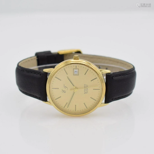 ET 14k yellow gold gents wristwatch