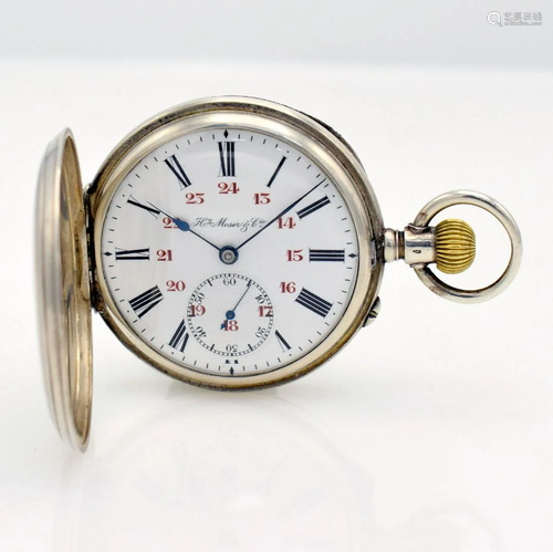 H. MOSER & Cie hunting cased pocket watch i…