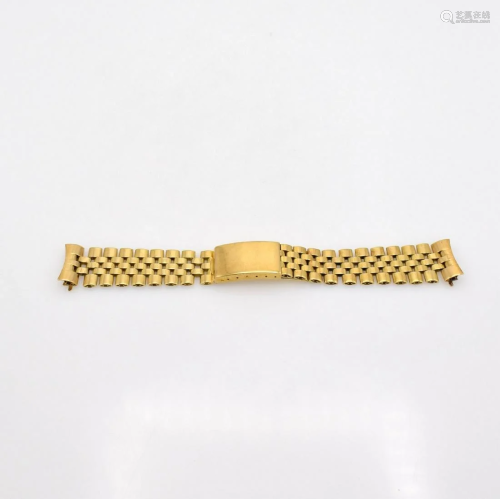 GAY FRERES rare 18k yellow gold watch-bracelet