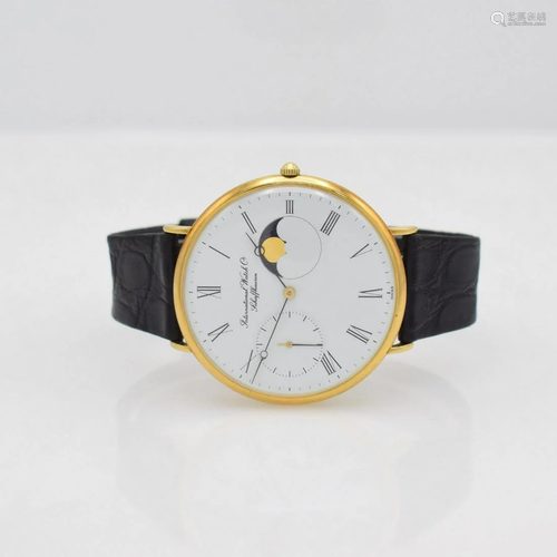 IWC oversized 18k yellow gold wristwatch Portofino