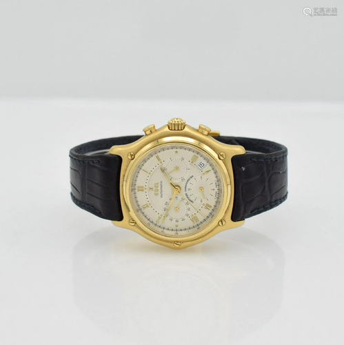 EBEL 18k yellow gold chronograph chronometer Le …