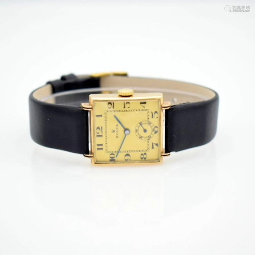 ROLEX 9k yellow gold wristwatch