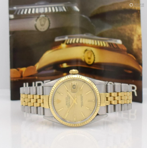 ROLEX gents wristwatch Oyster Perpetual Datejust