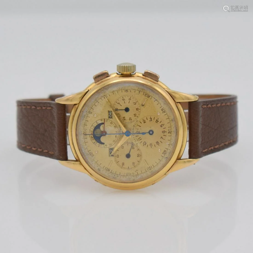 UNIVERSAL GENEVE Tri-Compax 18k gold