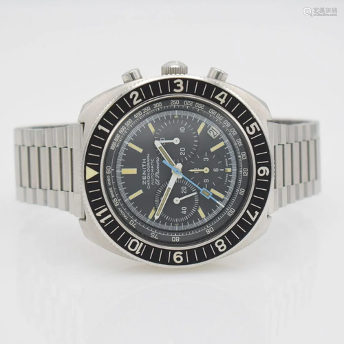 ZENITH El Primero sport-chronograph reference 6734