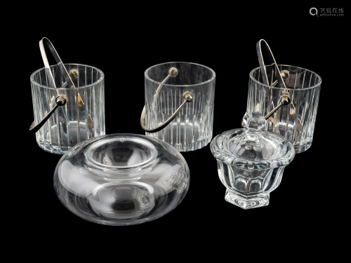 Five Baccarat Crystal Articles