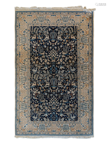 A Tabriz Wool Rug 6 feet 4 inches x 3 feet 11 inch…