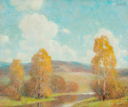 Ernest Albert (American, 1857-1946) October Clouds,