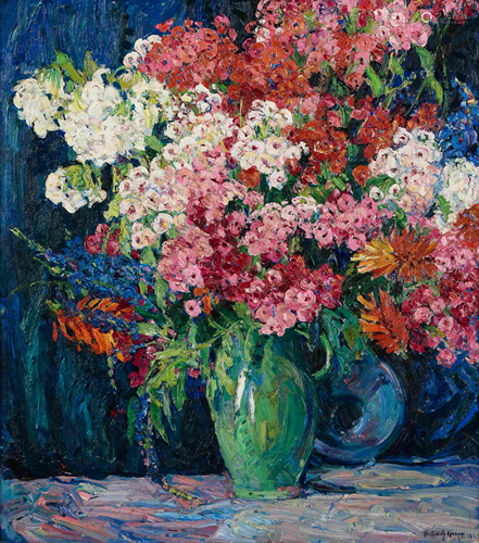 Nellie Augusta Knopf (American, 1875-1962) Phlox …