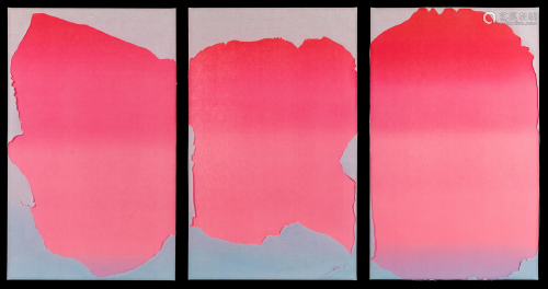 Joe Goode (American, b. 1937) Untitled (Triptych)from