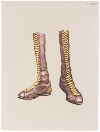 Ed Paschke (American, 1939-2004) Boots, 1972