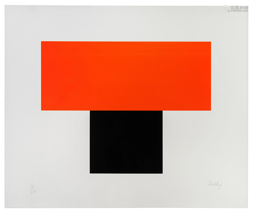 Ellsworth Kelly (American, 1923-2015) Red O…