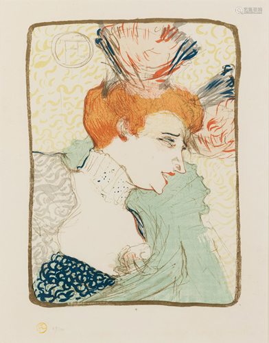 Henri de Toulouse-Lautrec (French, 1864-1901) Mlle