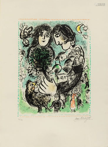 Marc Chagall (French/Russian, 1887-1985) Le