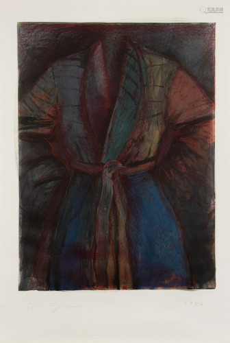 Jim Dine (American, b. 1935) A Red Robe in France, …