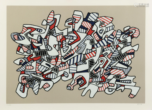 Jean Dubuffet (French, 1901-1985) Course La Galope