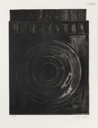 Jasper Johns (American, b. 1930) Target with Plaster