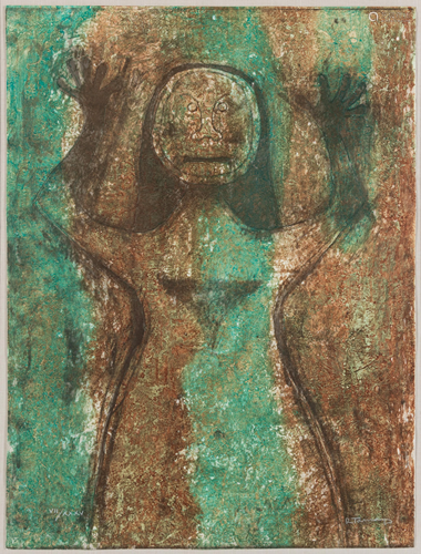 Rufino Tamayo (Mexican, 1899-1991) Mujer con los br…