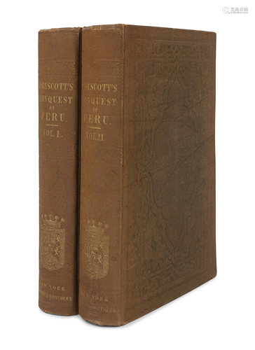 PRESCOTT, William H. History of the Conquest of Pe…