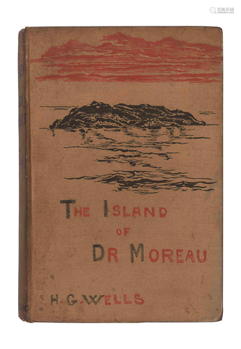 WELLS, H.G. (1866-1946). The Island of Doctor M…