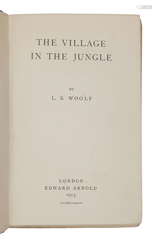 WOOLF, Leonard S. (1880-1969). The Village in the