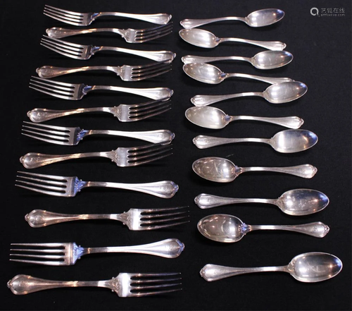 TOWLE ( 23 PCS.) STERLING SILVER FLATWARE