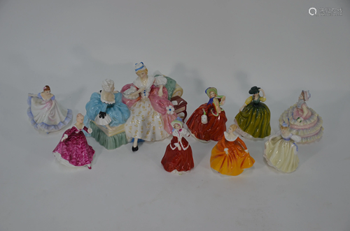 Collection of Royal Doulton figures