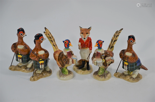 Six John Beswick figures