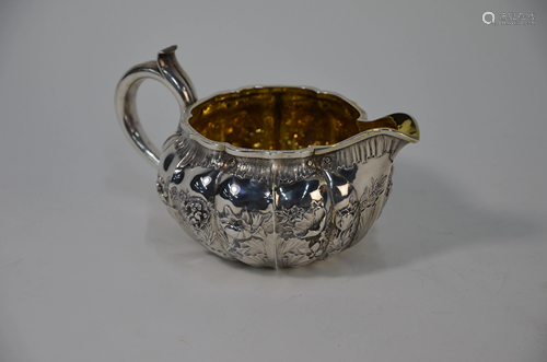 Rundell, Bridge & Rundell silver cream jug, London 1831