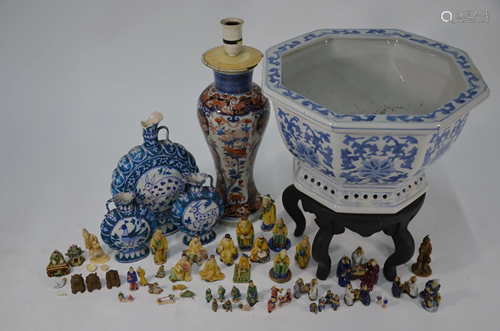 A collection of Asian ceramics