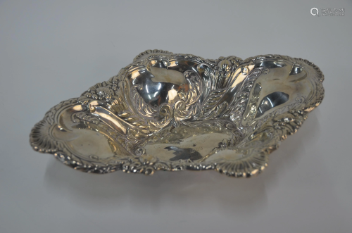 An Edwardian silver quatrefoil bowl