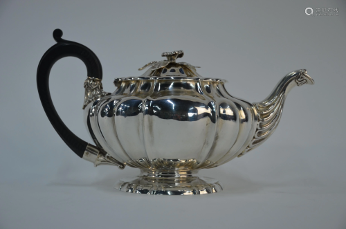 Paul Storr teapot, London 1827